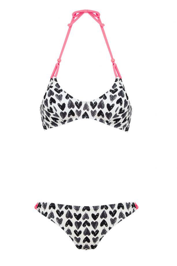 Debenhams Red Herring Bikini Top, £14, Bottom, £12