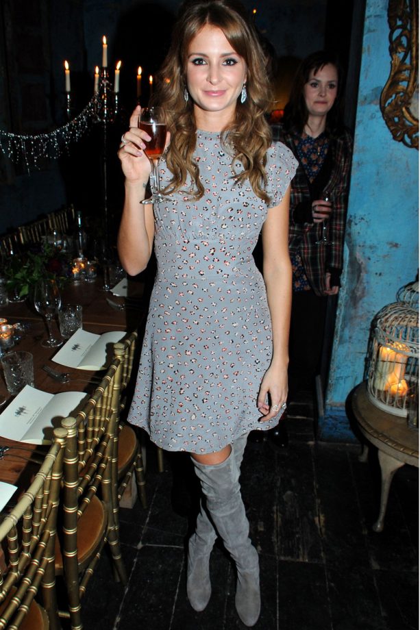Millie Mackintosh Dresses Up For Professor Green's 30th Birthday Party, 2013