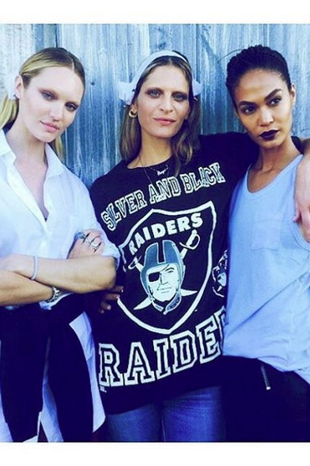 The Supermodel Troop Getting Ready For Givenchy