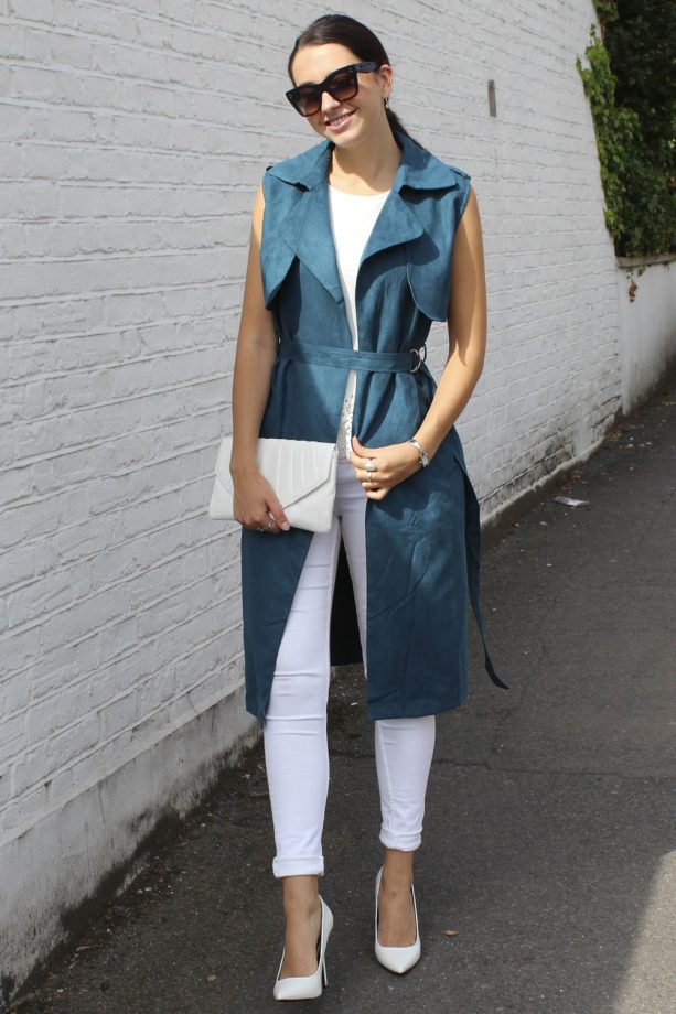 Susie Gray In Her London Fashion Week Outfit, 2015