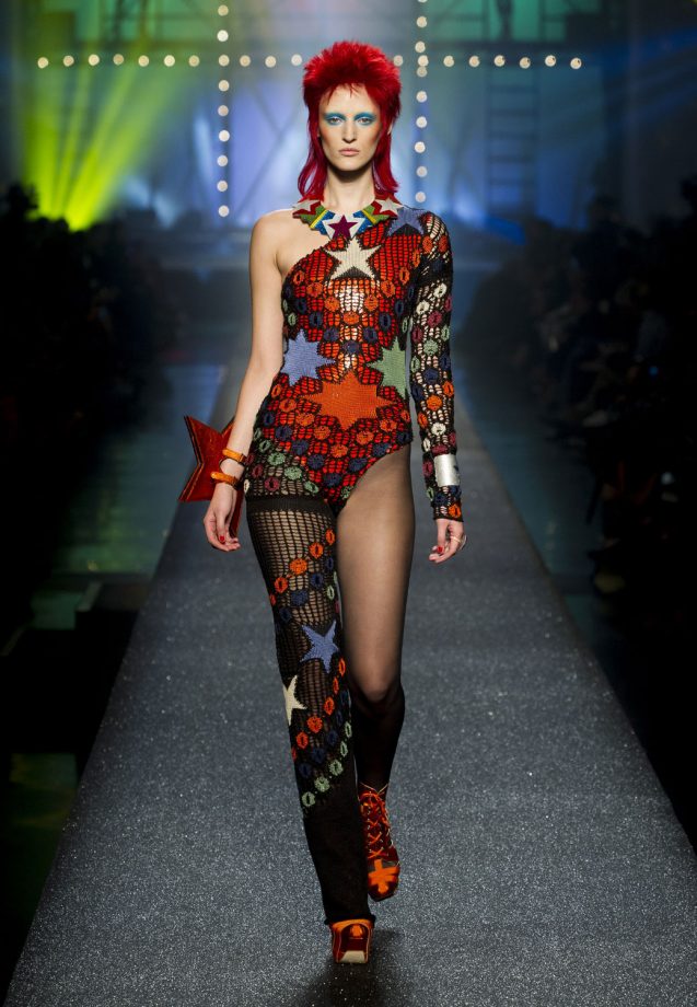 Jean Paul Gaultier Celebrates The Musical Classics Like Ziggy Stardust For Hs SS13 Show, 2013