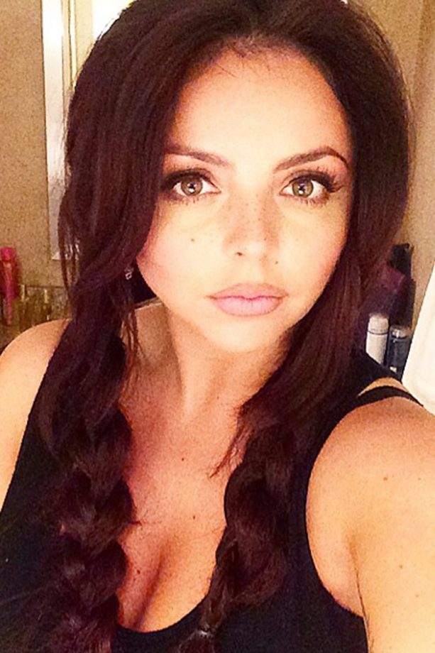 Jesy Nelson Shows Off Her Girlie Pigtails On Instagram, 2015