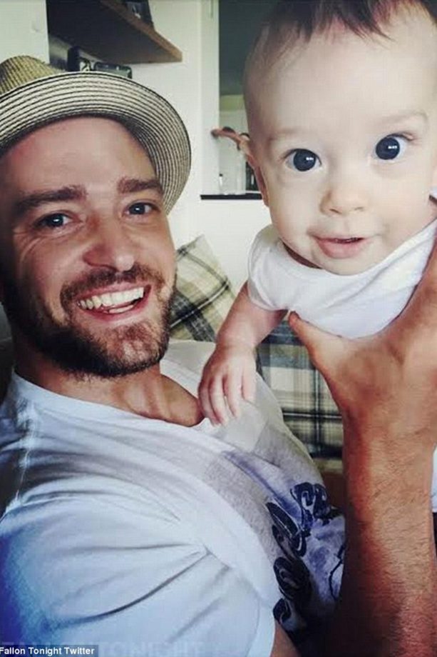 Justin Timberlake And His Son Silas Make Us All Melt With Their Happy Instagram Snap, 2015