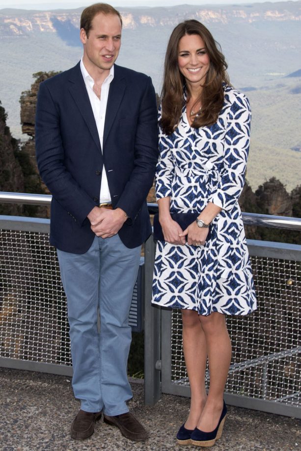 Kate Middleton And Prince William Visit The Blue Mountains In Australia, 2014