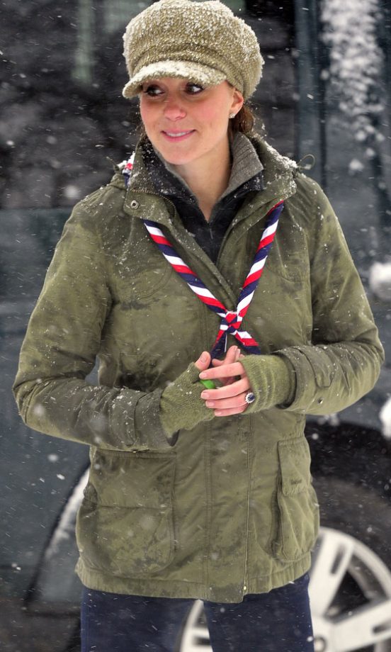 Kate Middleton, Duchess Of Cambridge, At The Great Tower Scout Camp, 2013