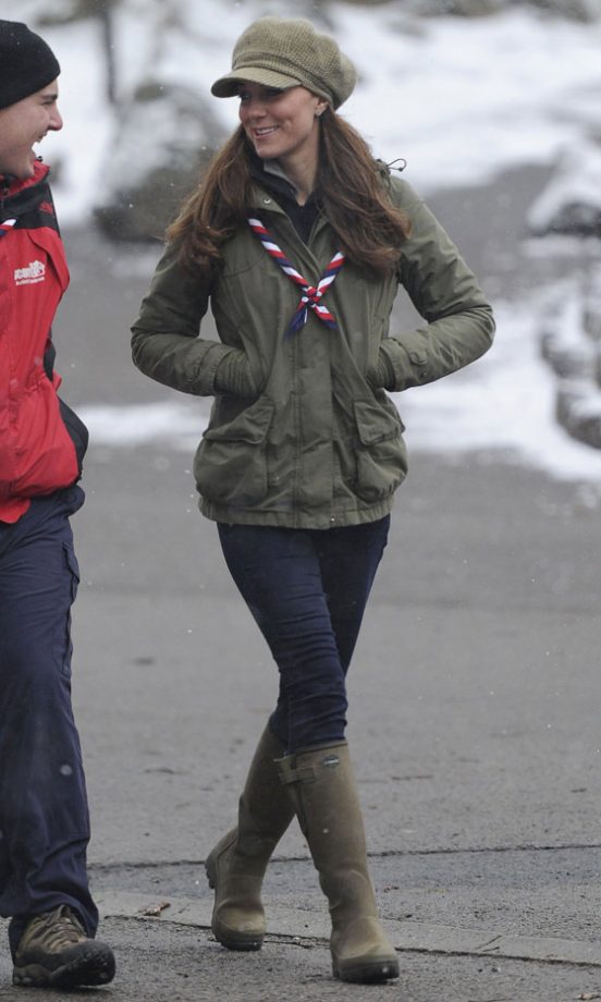 Kate Middleton, Duchess Of Cambridge, At The Great Tower Scout Camp, 2013