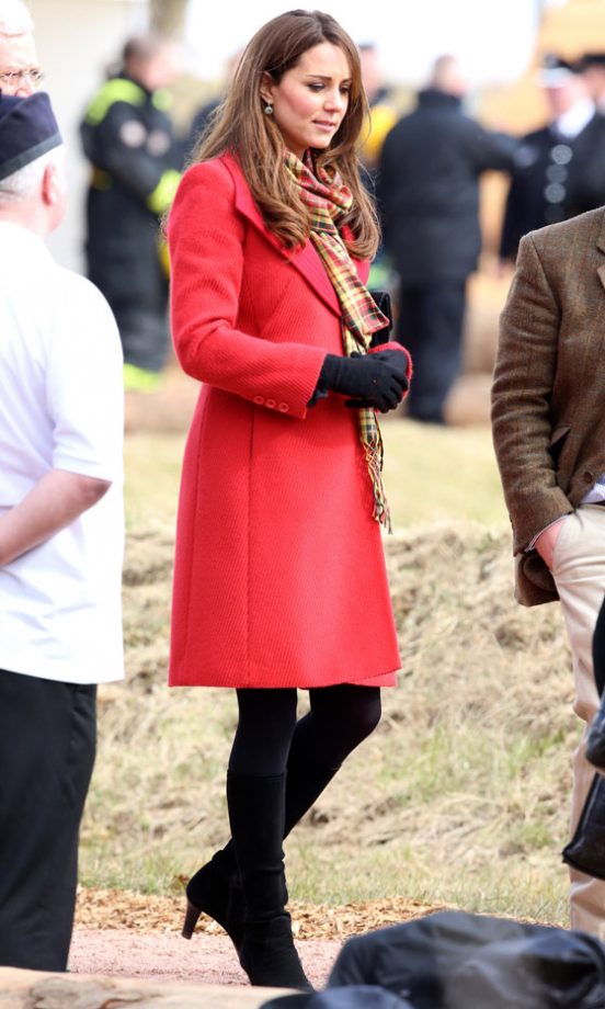 Kate Middleton, Duchess Of Cambridge, On A Visit To Dumfries House In Scotland, 2013