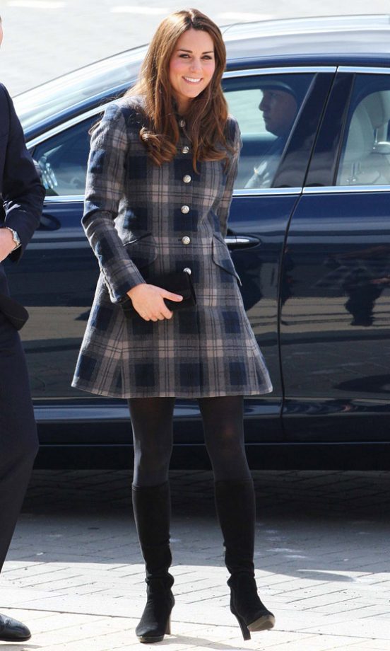 Kate Middleton, Duchess Of Cambridge, On A Visit To Glasgow, 2013