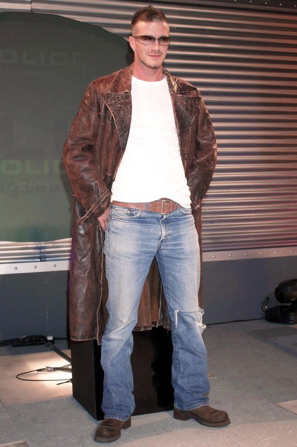 David Beckham Doing His Best Cowboy Impersonation, 2002
