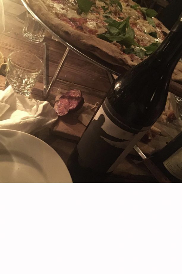 David Beckham Celebrates Victoria's Day Of NYFW Success With A Family Pizza Trip To Lucali In NY, 2015