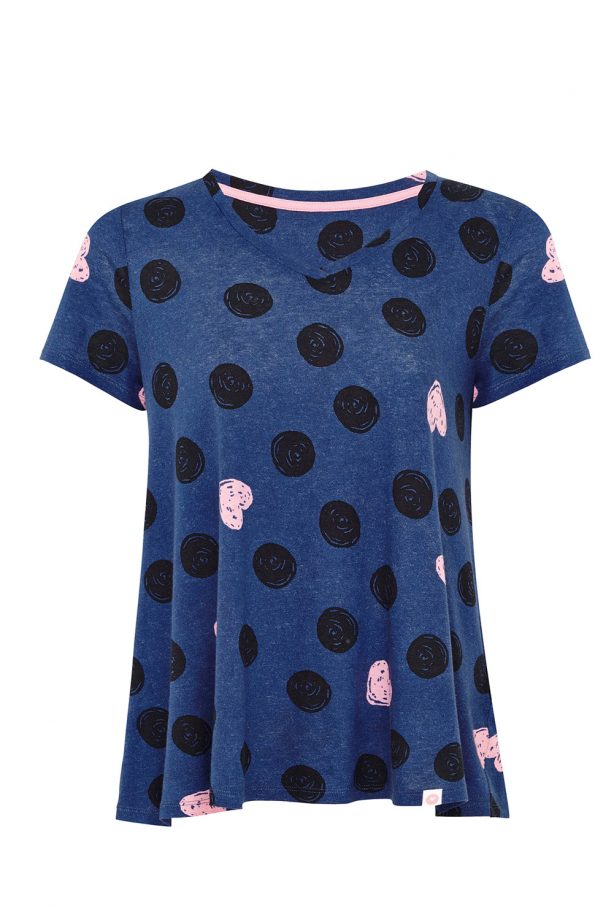 M&S Spot Heart T-Shirt, £15