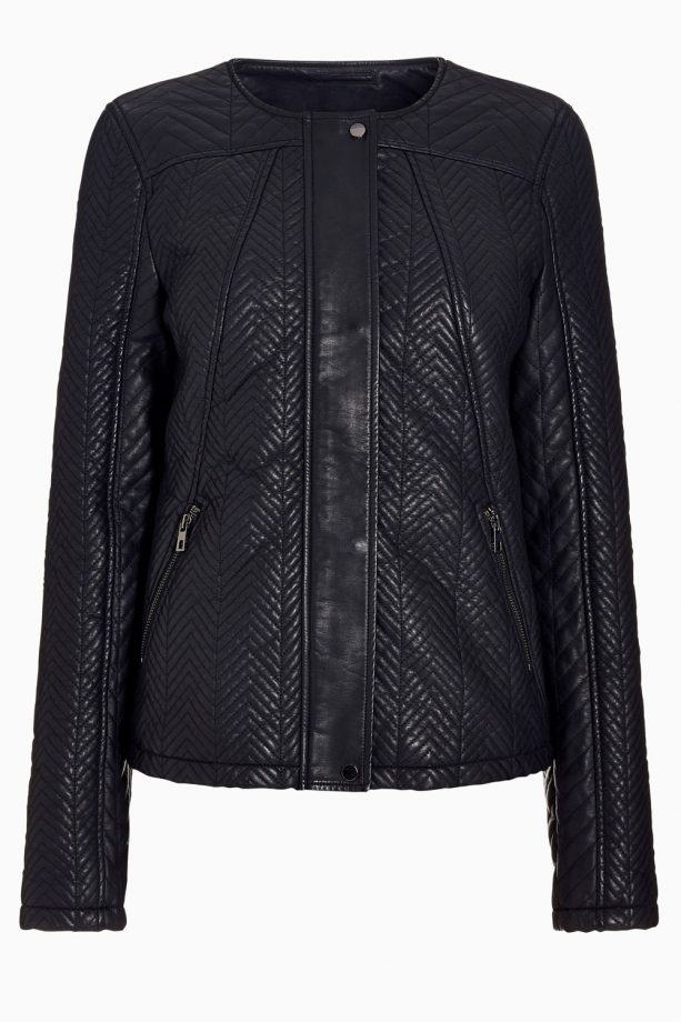 Next Black PU Bomber Jacket, £55