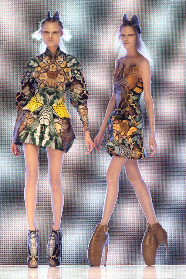 Alexander McQueen Brought Drama To The Catwalk With His Armadillo Boots, 2009