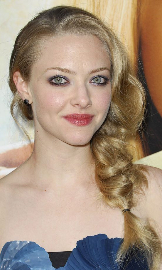 Amanda Seyfried's Plait Looks Dishevelled Yet Glamorous, 2010