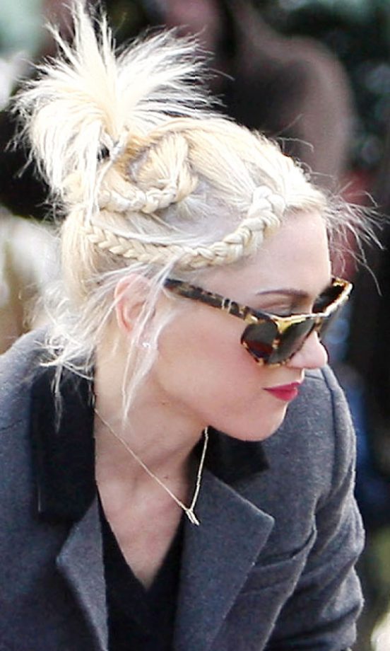 We Love Gwen Stefani's Quirky Take On The Plaited Hair Trend, 2011