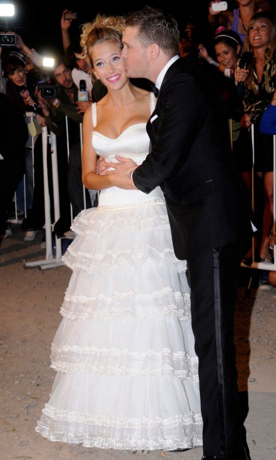 Michael Buble Married His Lady Luisana Lopilato In Argentina, April 2011