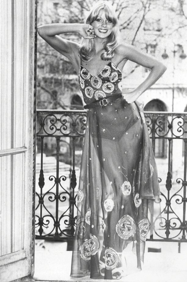 The Ultra Sophisticated Beack Look From Karl Lagerfeld For Chloe, 1973