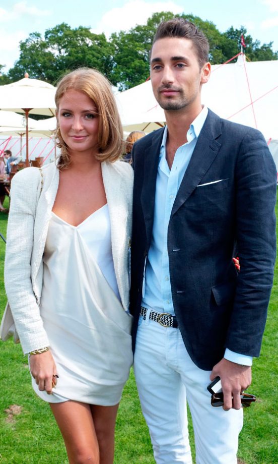 Millie Mackintosh And Hugo Taylor At The International Polo, Windsor, July 2011
