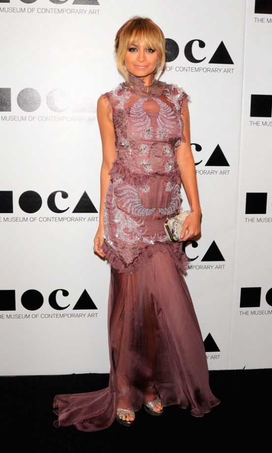 Nicole Richie Arriving At The MOCA Gala, LA, 2011