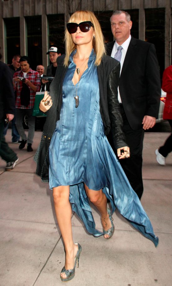 Nicole Richie Arriving At Sirius XM Radio, New York, March 2012