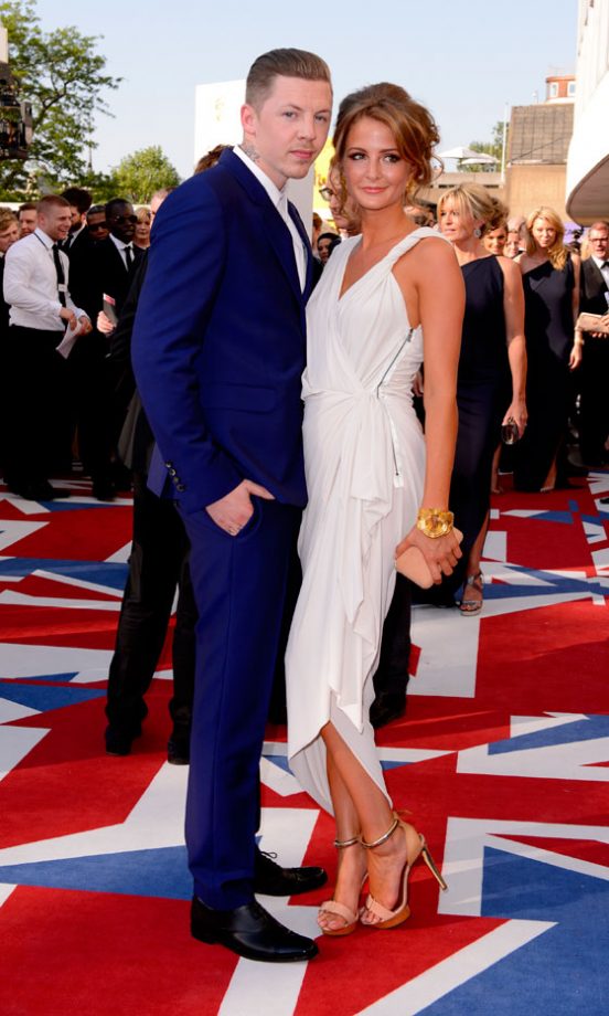 Millie Mackintosh And Professor Green On The Red Carpet At The TV Baftas, London, May 2012
