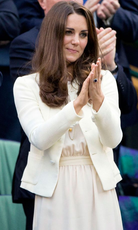 Kate Middleton, Duchess Of Cambridge, At The Wimbledon Tennis Championships, 2012