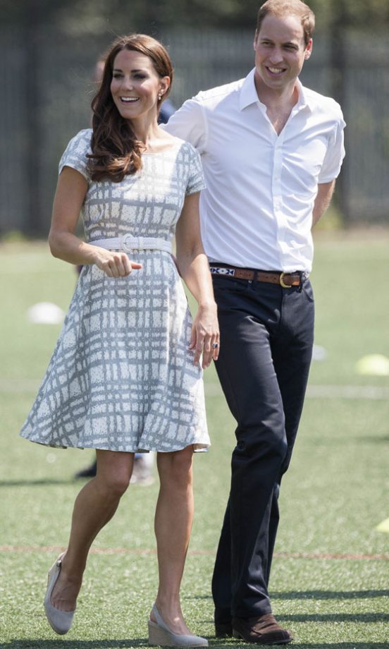 Kate Middleton And Prince William At The Unveiling Of A New Sports Programme In London, 2012