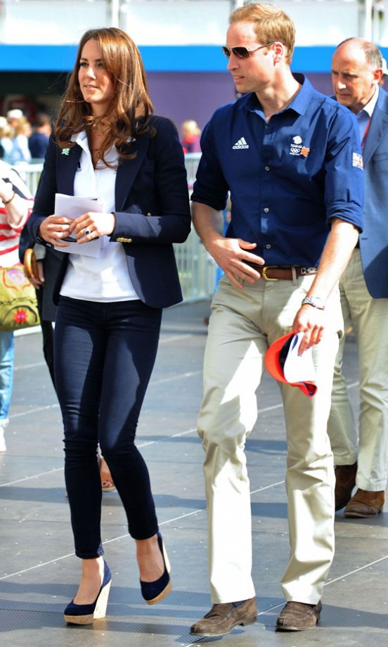 Kate Middleton, Duchess Of Cambridge, At The Equestrian Eventing At The London Olympics, 2012