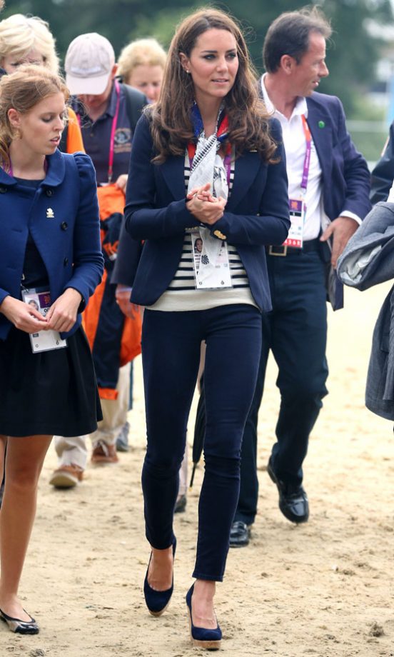 Kate Middleton, Duchess Of Cambridge, At The Equestrian Eventing At The London Olympics, 2012
