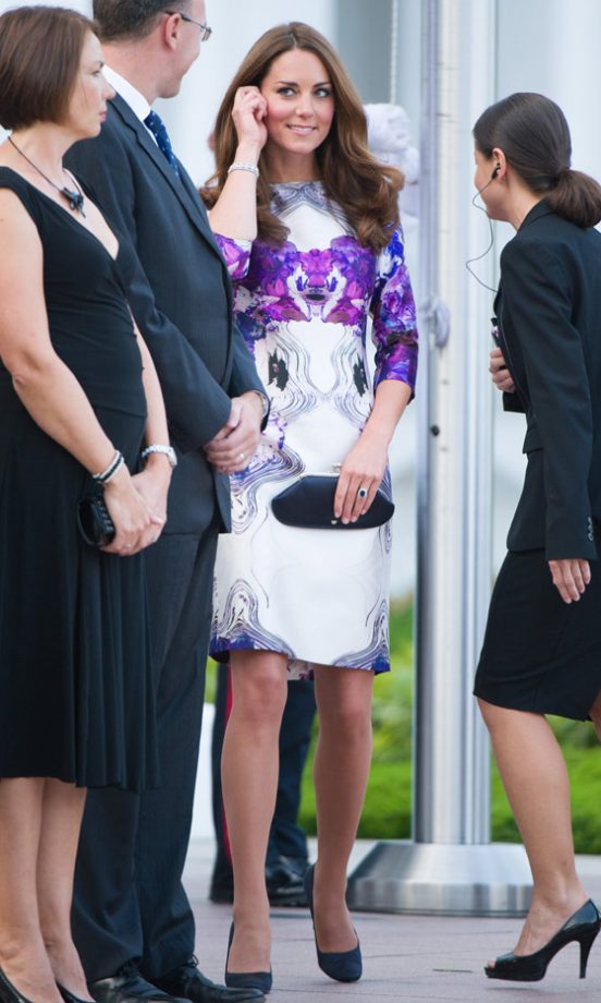 Kate Middleton In Singapore As Part Of The Diamond Jubilee Tour, 2012