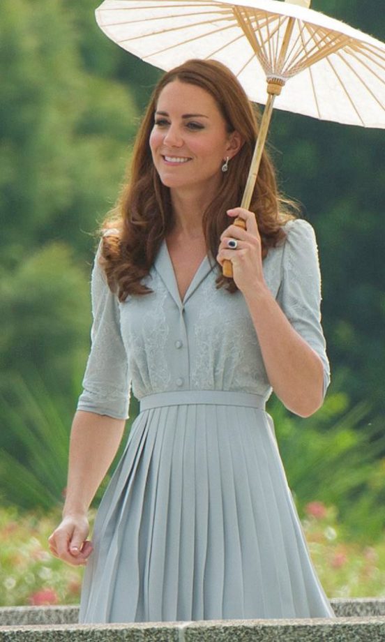 Kate Middleton In Singapore As Part Of The Diamond Jubilee Tour, 2012