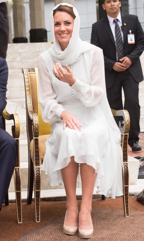 Kate Middleton, Duchess Of Cambridge, In Kuala Lumpur In Malaysia As Part Of The Diamond Jubilee Tour, 2012