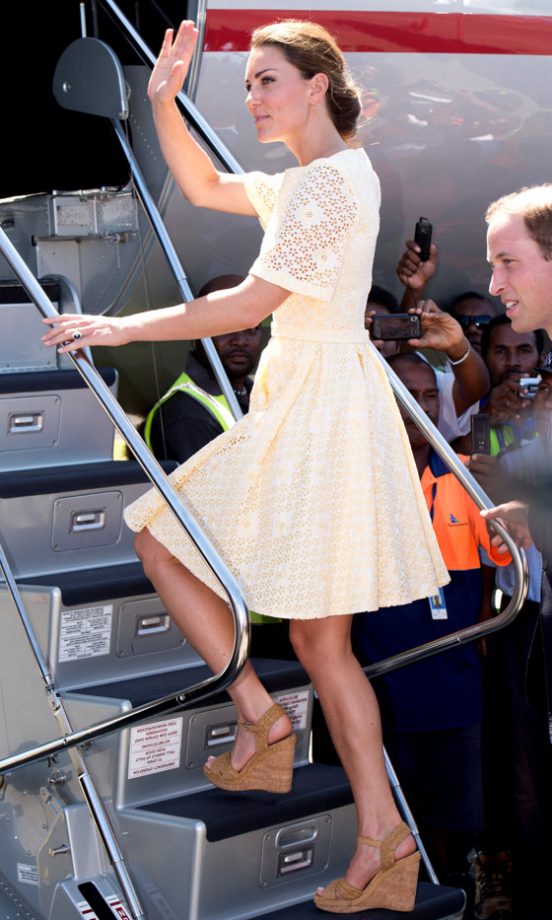Kate Middleton, Duchess Of Cambridge, In The Solomon Islands As Part Of The Diamond Jubilee Tour, 2012