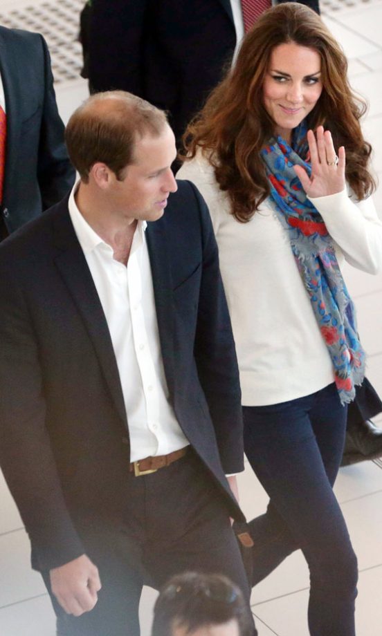 Kate Middleton, Duchess Of Cambridge, And Prince William At Brisbane Airport As Part Of The Diamond Jubilee Tour, 2012