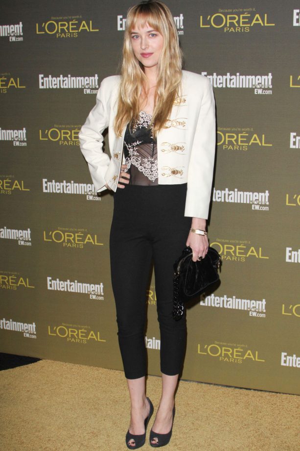 Dakota Johnson Hits The Entertainment Weekly Pre-Emmy Party, 2012