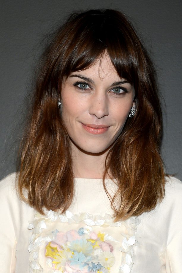 Alexa Chung Lightens Her Tips With A Seriously Subtle Shade Fade