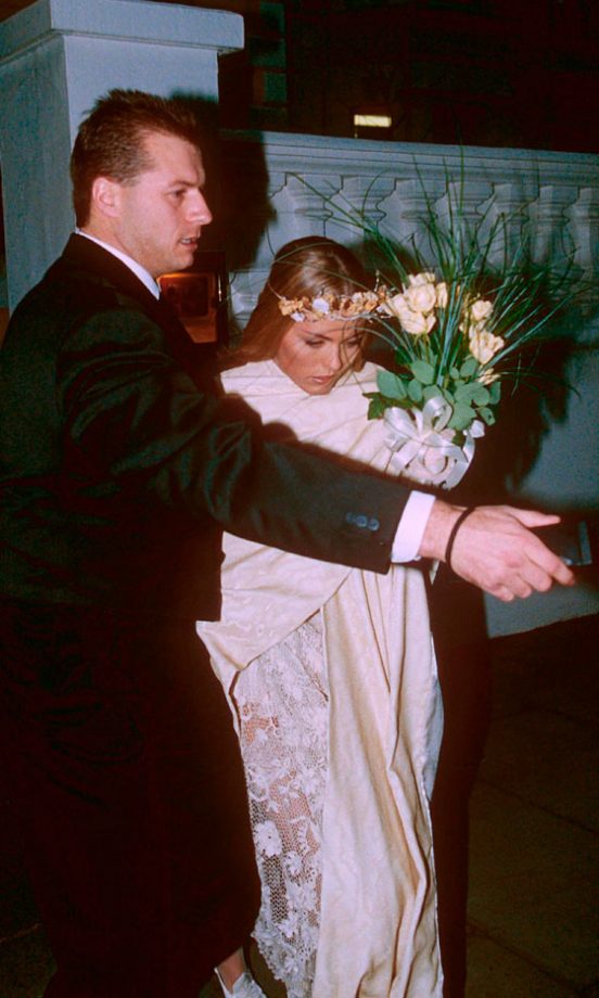 Patsy Kensit Weds Jim Kerr, 1992