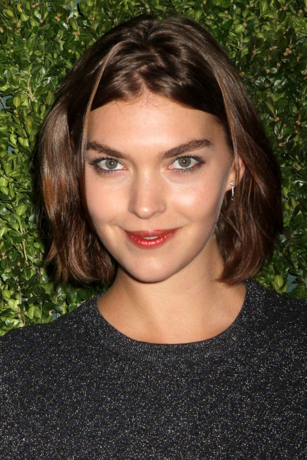 Arizona Muse Achieves High Shine With Her Brunette Hairstyle