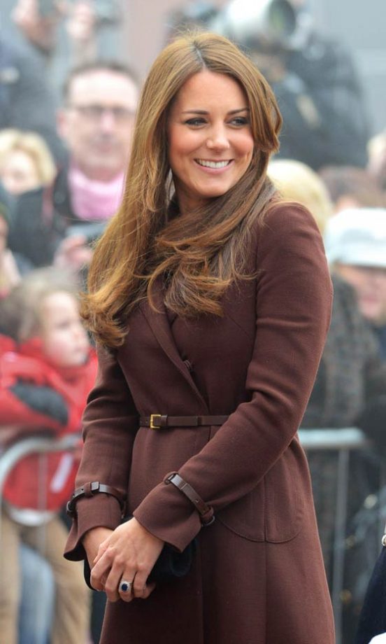Kate Middleton, Duchess Of Cambridge, Visiting Grimsby, 2013