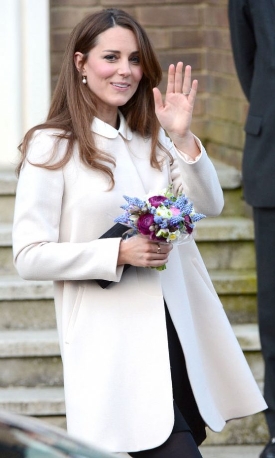 Kate Middleton, Duchess Of Cambridge, Visits The Child Bereavement Centre Offices In Saunderton, 2013