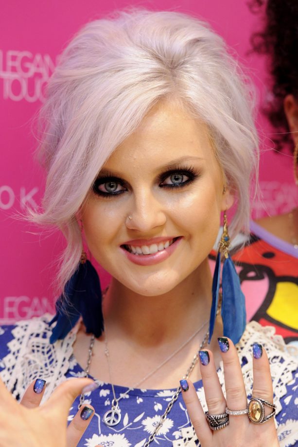 Perrie Edwards Goes Off White With Her New Hairstyle