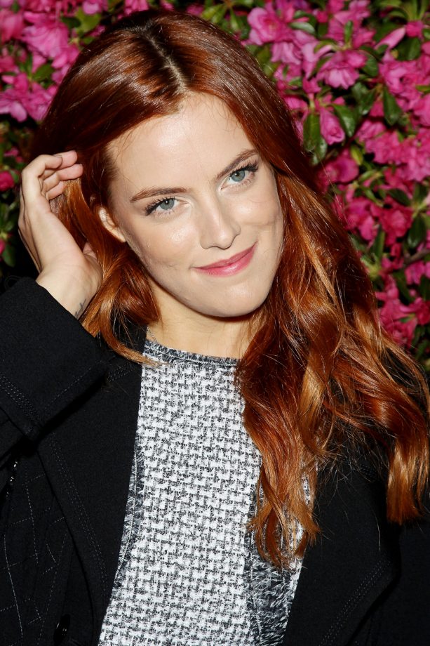 Riley Keogh Is Fearless With A Bright Red Shade