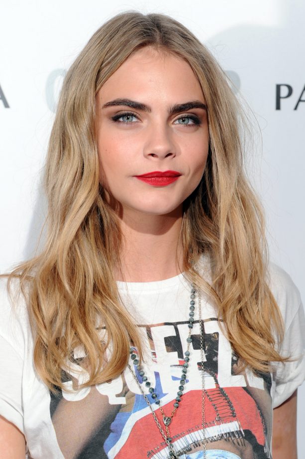 Cara Delevingne Tries The Dirty Blonde Hue