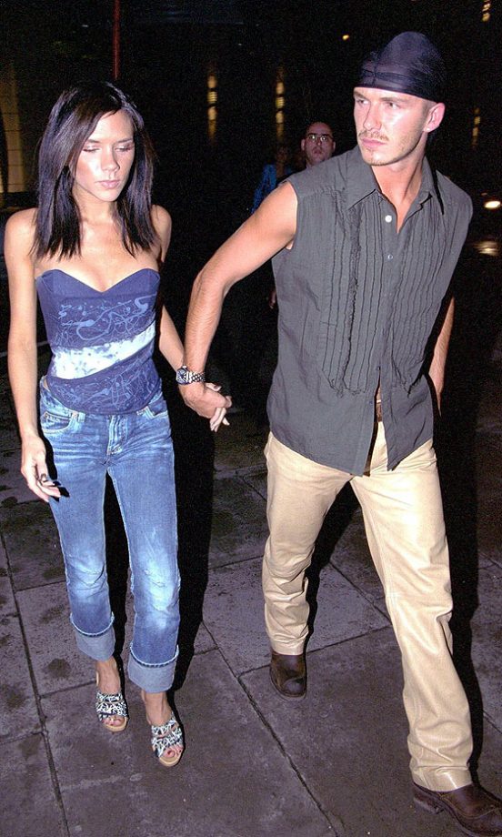 Victoria Beckham With David Beckham, 2000