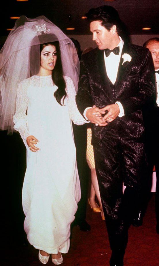 Priscilla Beaulieu Becomes Mrs Elvis Presley, May 1967. Look At The Size Of That Hair!