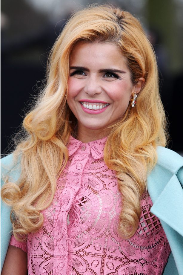 Paloma Faith Tries A New Shade Of Red With Some Touches Of Blonde