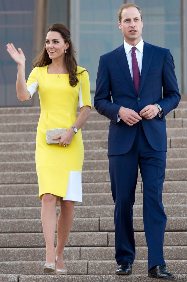 Kate Middleton Wore Roksanda Ilincic For Her And Prince William Visit To Sydney Opera House, 2014
