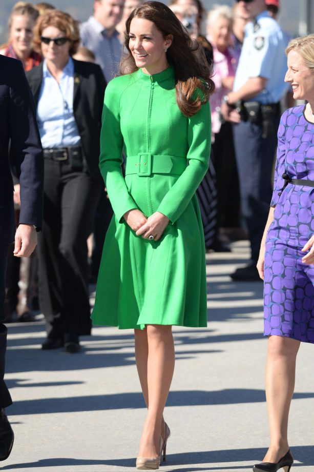 Kate Middleton Visits The National Arboretum Canberra In Australia, 2014
