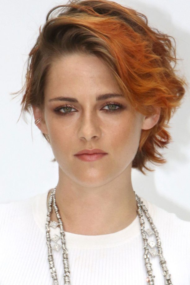 Kristen Stewart Rocks Her Fiery Red Hair During Haute Couture Paris Fashion Week, 2014