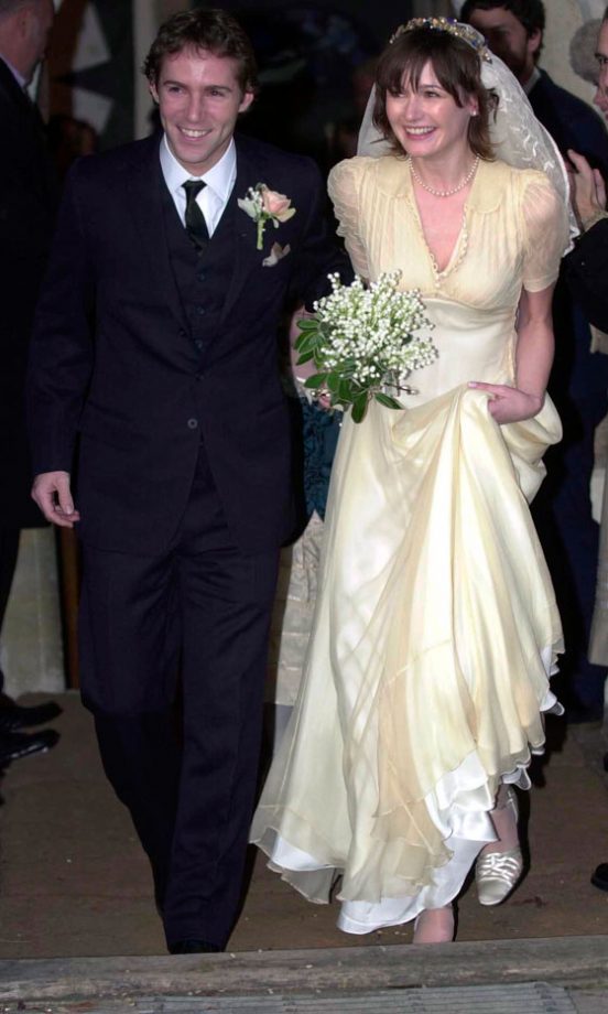 Emily Mortimer Marries Alessandro Nivola In London, January 2003